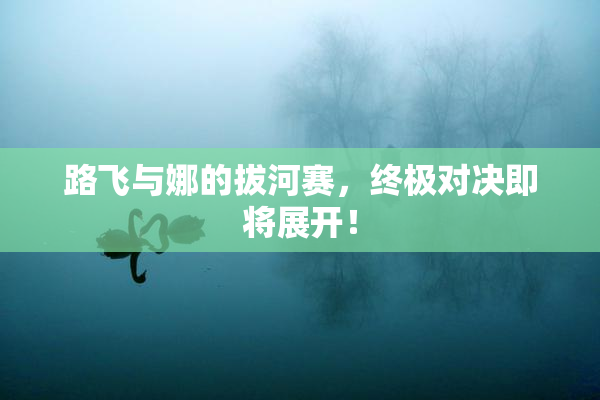 路飞与娜的拔河赛，终极对决即将展开！