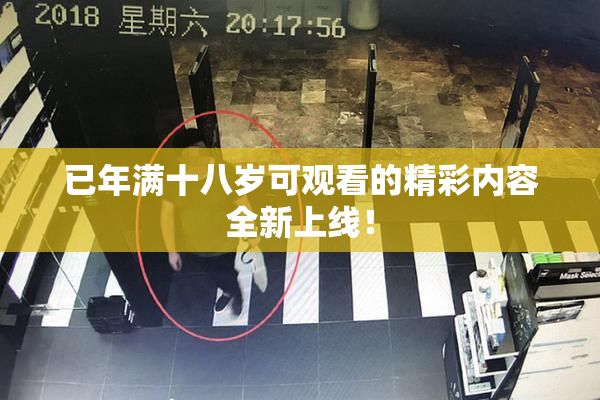 已年满十八岁可观看的精彩内容全新上线！