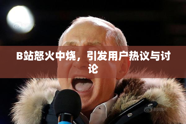 B站怒火中烧，引发用户热议与讨论