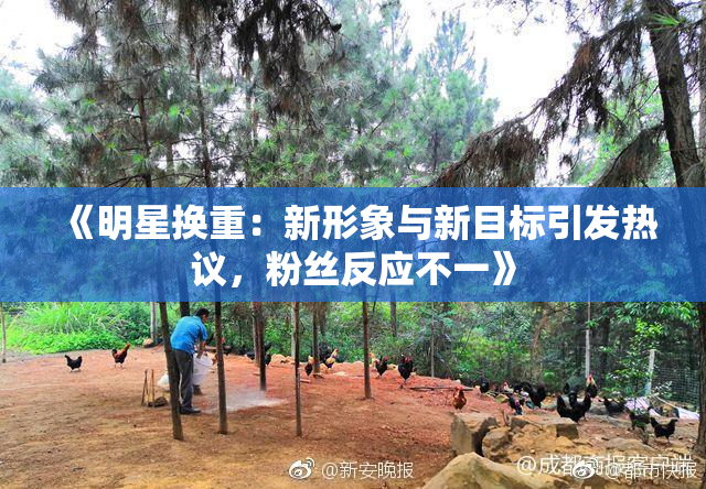 《明星换重：新形象与新目标引发热议，粉丝反应不一》