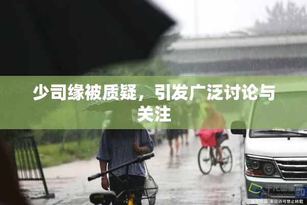 少司缘被质疑，引发广泛讨论与关注