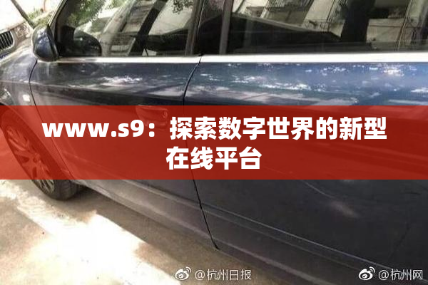 www.s9：探索数字世界的新型在线平台