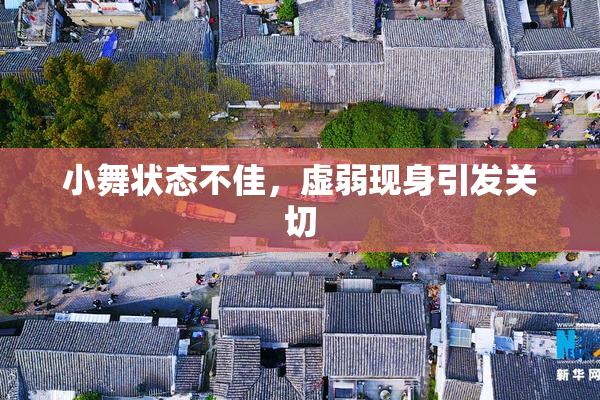 小舞状态不佳，虚弱现身引发关切