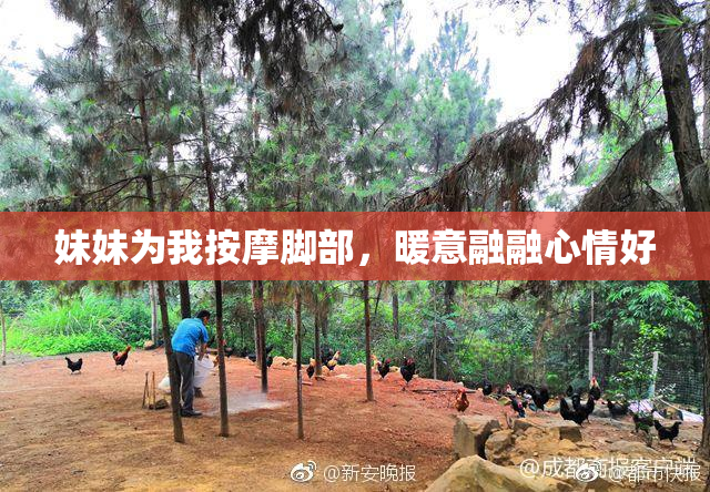 妹妹为我按摩脚部，暖意融融心情好