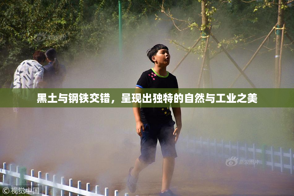 黑土与钢铁交错，呈现出独特的自然与工业之美