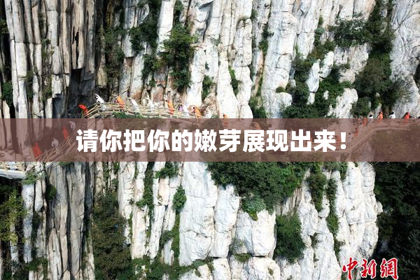 请你把你的嫩芽展现出来！