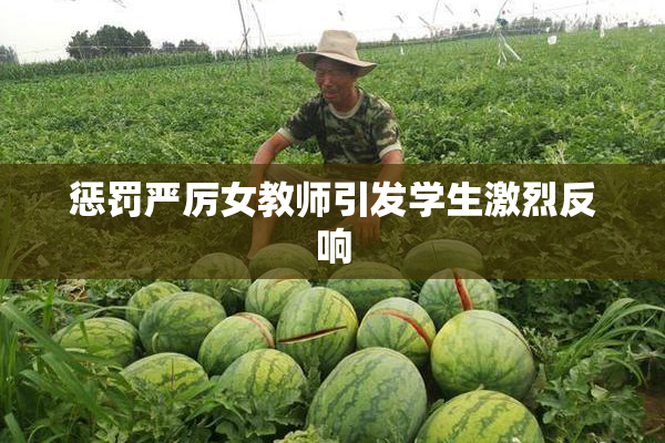 惩罚严厉女教师引发学生激烈反响