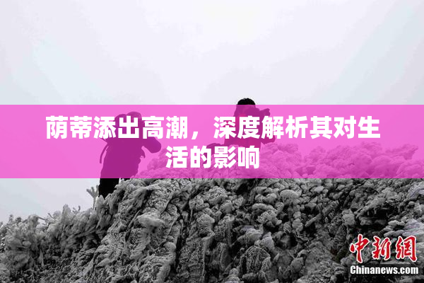 荫蒂添出高潮，深度解析其对生活的影响
