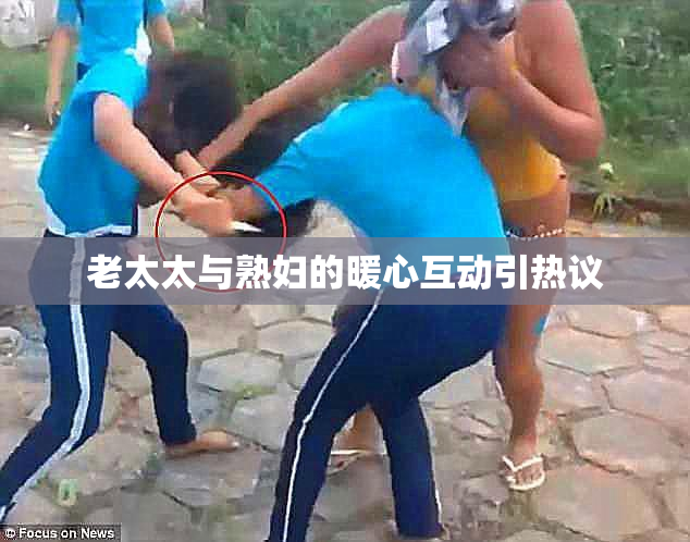 老太太与熟妇的暖心互动引热议