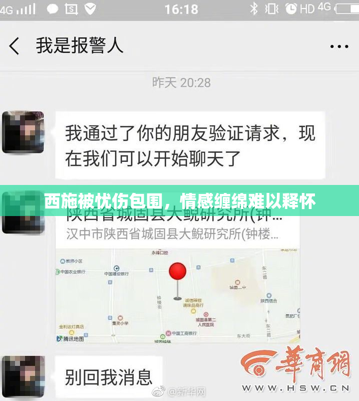 西施被忧伤包围，情感缠绵难以释怀