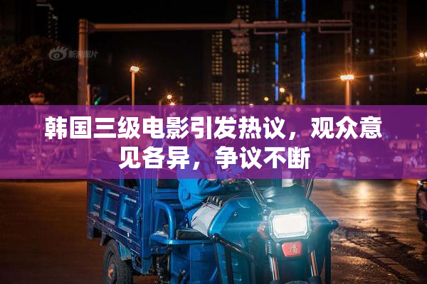 韩国三级电影引发热议，观众意见各异，争议不断