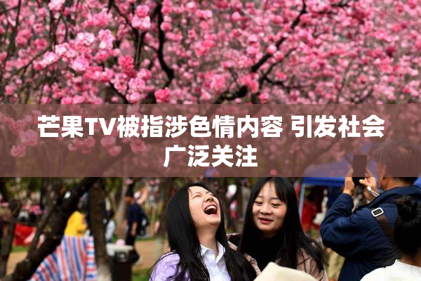 芒果TV被指涉色情内容 引发社会广泛关注