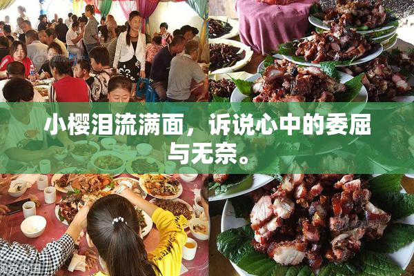 小樱泪流满面，诉说心中的委屈与无奈。