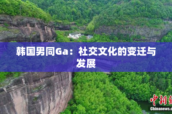 韩国男同Ga：社交文化的变迁与发展