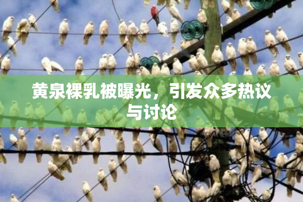 黄泉裸乳被曝光，引发众多热议与讨论