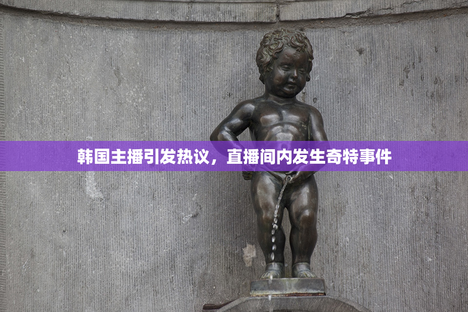 韩国主播引发热议，直播间内发生奇特事件