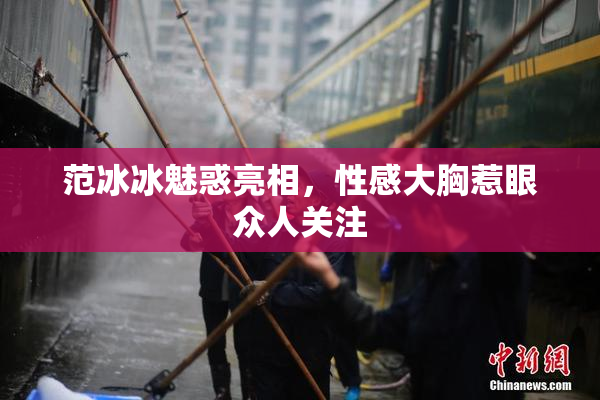 范冰冰魅惑亮相，性感大胸惹眼众人关注