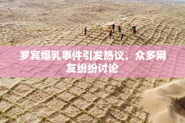 罗宾爆乳事件引发热议，众多网友纷纷讨论