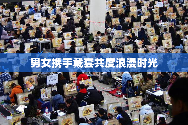男女携手戴套共度浪漫时光