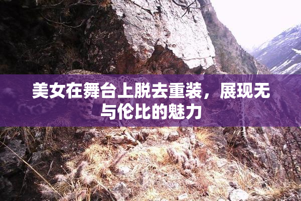 美女在舞台上脱去重装，展现无与伦比的魅力