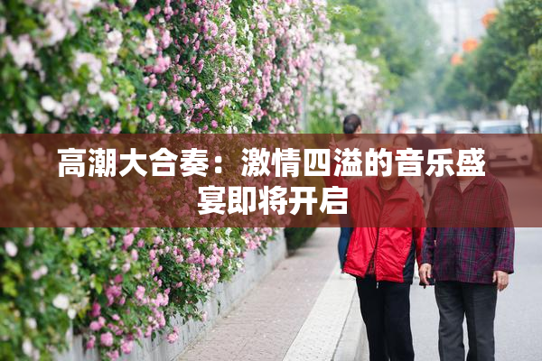 高潮大合奏：激情四溢的音乐盛宴即将开启