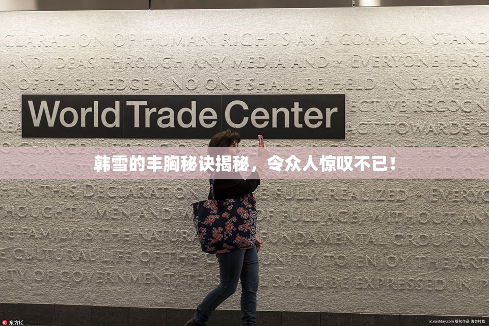 韩雪的丰胸秘诀揭秘，令众人惊叹不已！