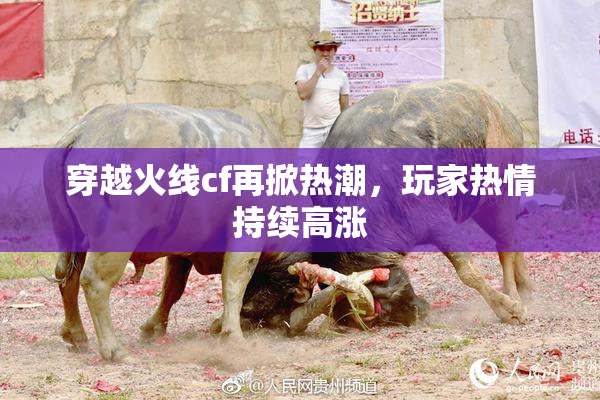 穿越火线cf再掀热潮，玩家热情持续高涨