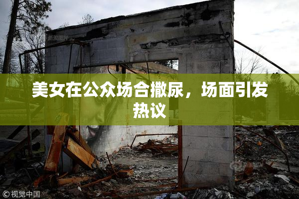 美女在公众场合撒尿，场面引发热议