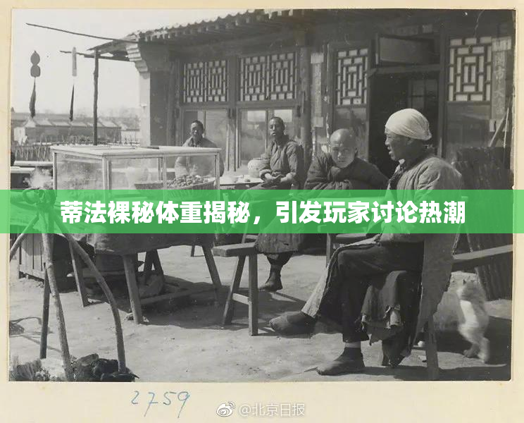 蒂法裸秘体重揭秘，引发玩家讨论热潮