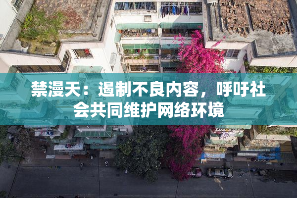 禁漫天：遏制不良内容，呼吁社会共同维护网络环境