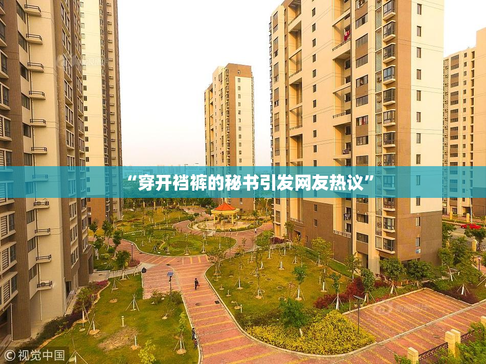 “穿开裆裤的秘书引发网友热议”