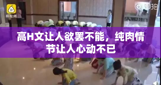 高H文让人欲罢不能，纯肉情节让人心动不已