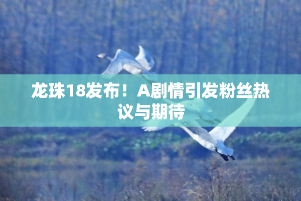 龙珠18发布！A剧情引发粉丝热议与期待
