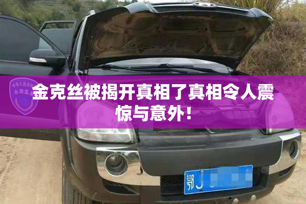 金克丝被揭开真相了真相令人震惊与意外！