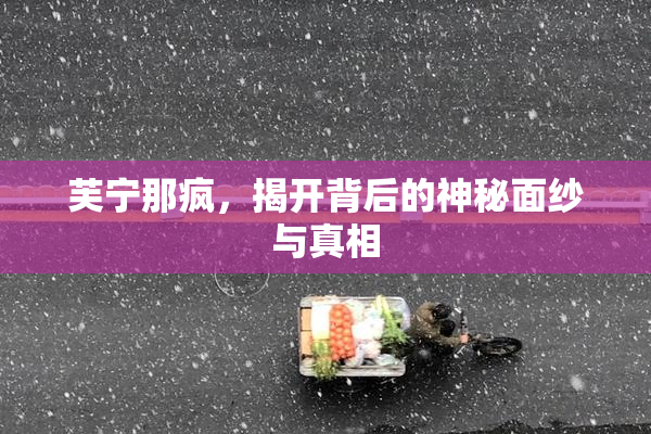 芙宁那疯，揭开背后的神秘面纱与真相