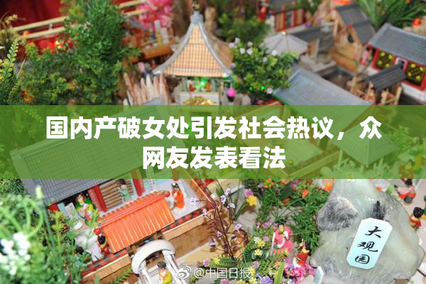 国内产破女处引发社会热议，众网友发表看法