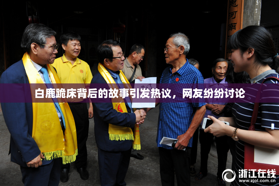 白鹿跪床背后的故事引发热议，网友纷纷讨论