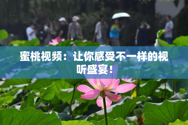 蜜桃视频：让你感受不一样的视听盛宴！