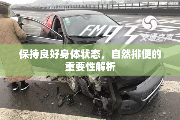 保持良好身体状态，自然排便的重要性解析