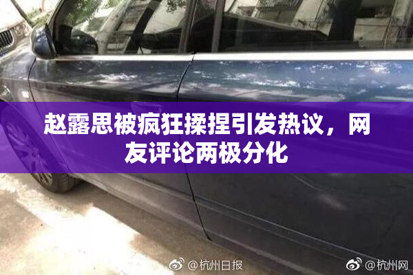赵露思被疯狂揉捏引发热议，网友评论两极分化