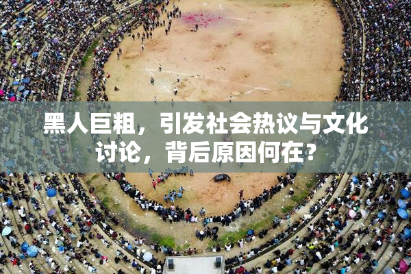 黑人巨粗，引发社会热议与文化讨论，背后原因何在？