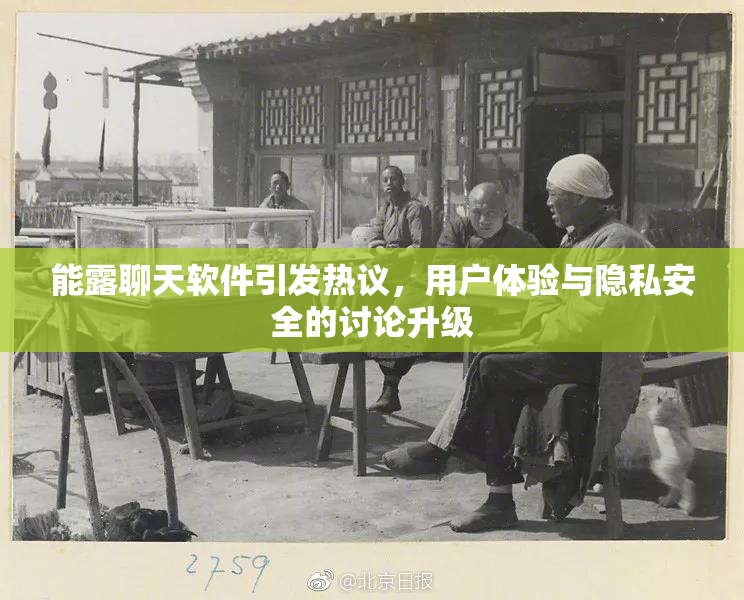 能露聊天软件引发热议，用户体验与隐私安全的讨论升级
