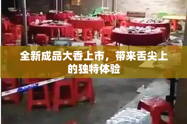 全新成品大香上市，带来舌尖上的独特体验