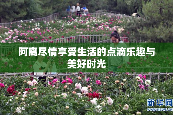 阿离尽情享受生活的点滴乐趣与美好时光