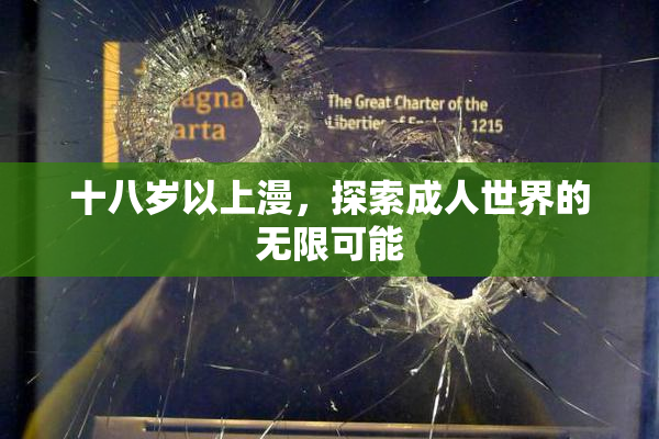 十八岁以上漫，探索成人世界的无限可能