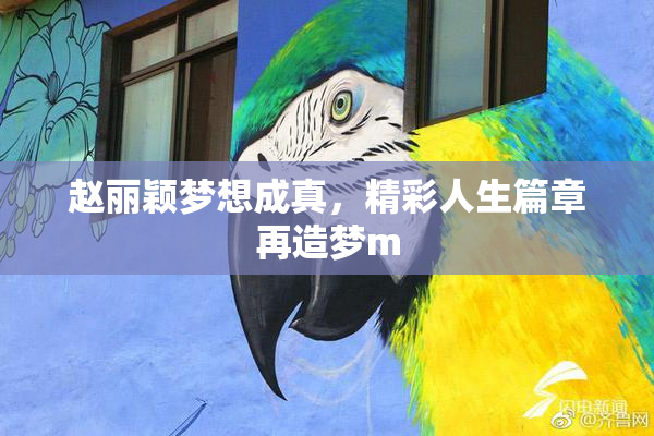 赵丽颖梦想成真，精彩人生篇章再造梦m