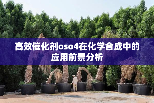 高效催化剂oso4在化学合成中的应用前景分析