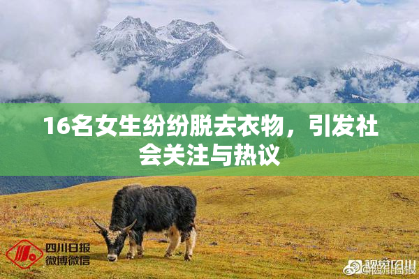 16名女生纷纷脱去衣物，引发社会关注与热议