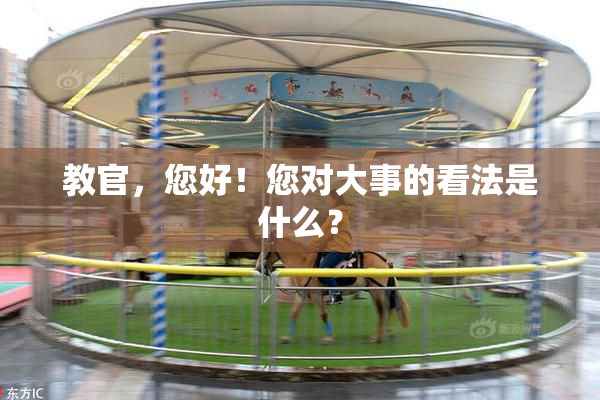 教官，您好！您对大事的看法是什么？