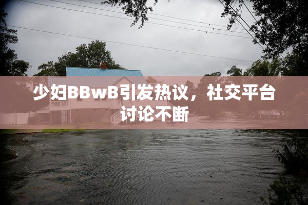少妇BBwB引发热议，社交平台讨论不断